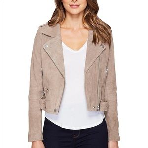 BLANKNYC suede moto jacket small